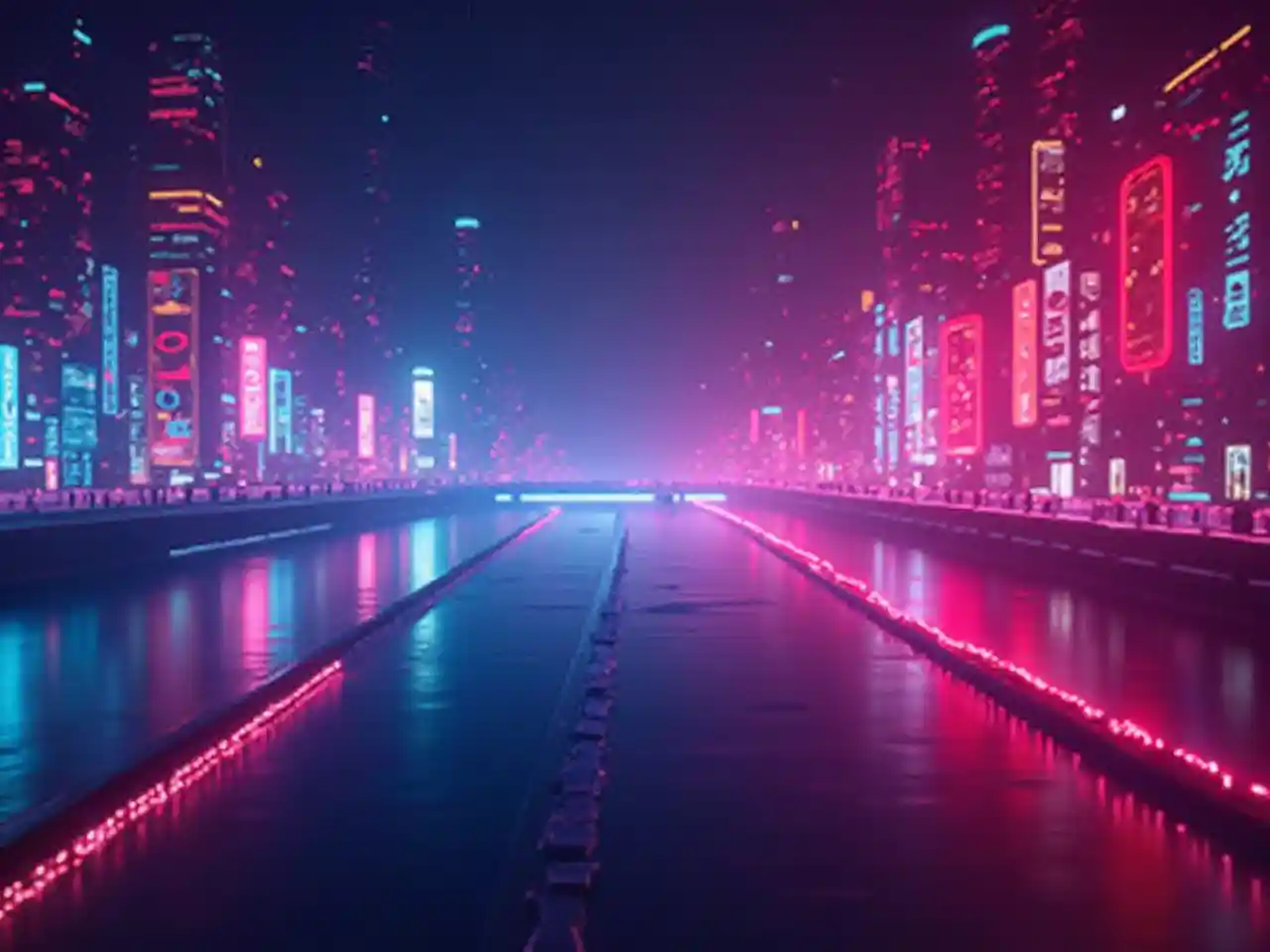 Arte de píxeles de neón