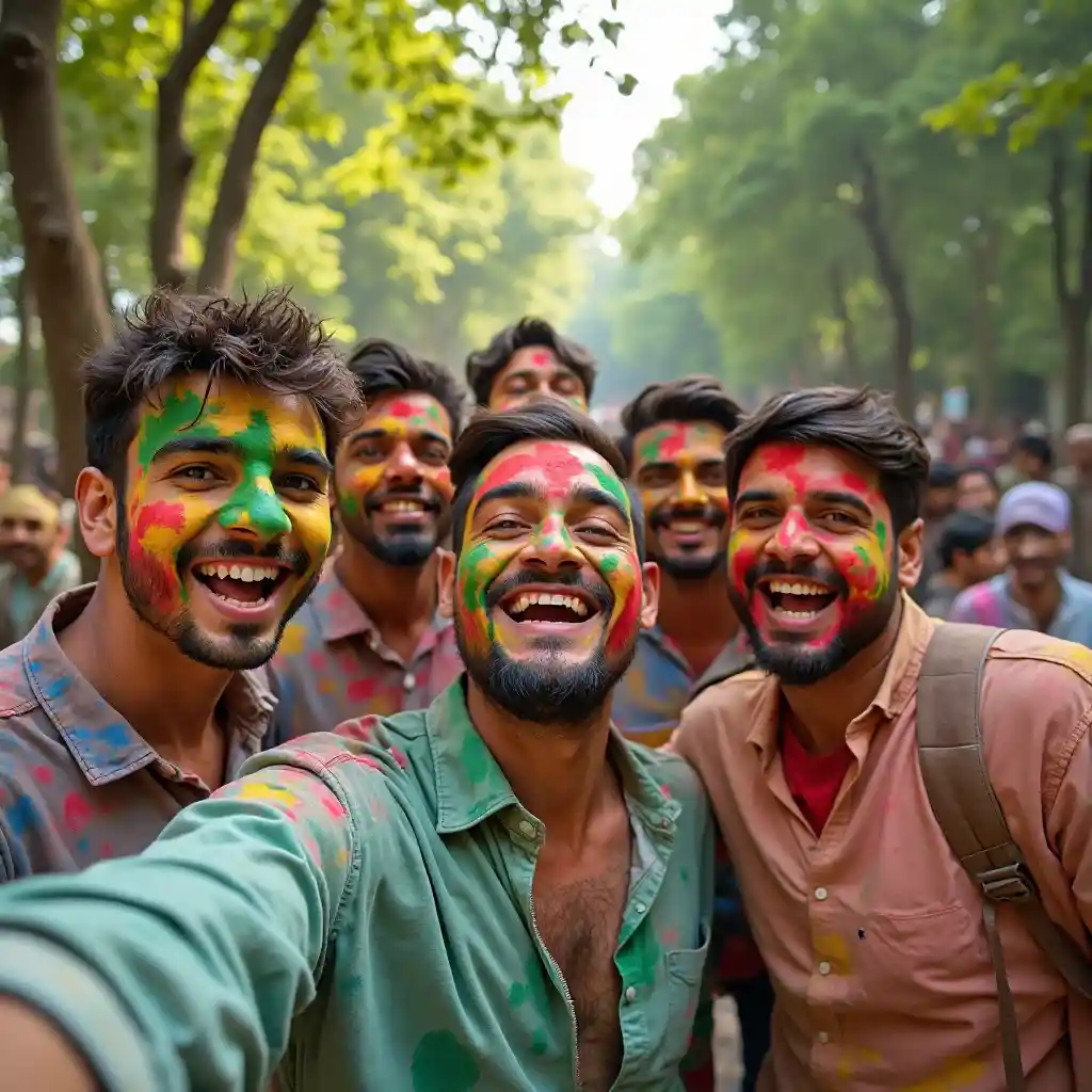 Holi Friends