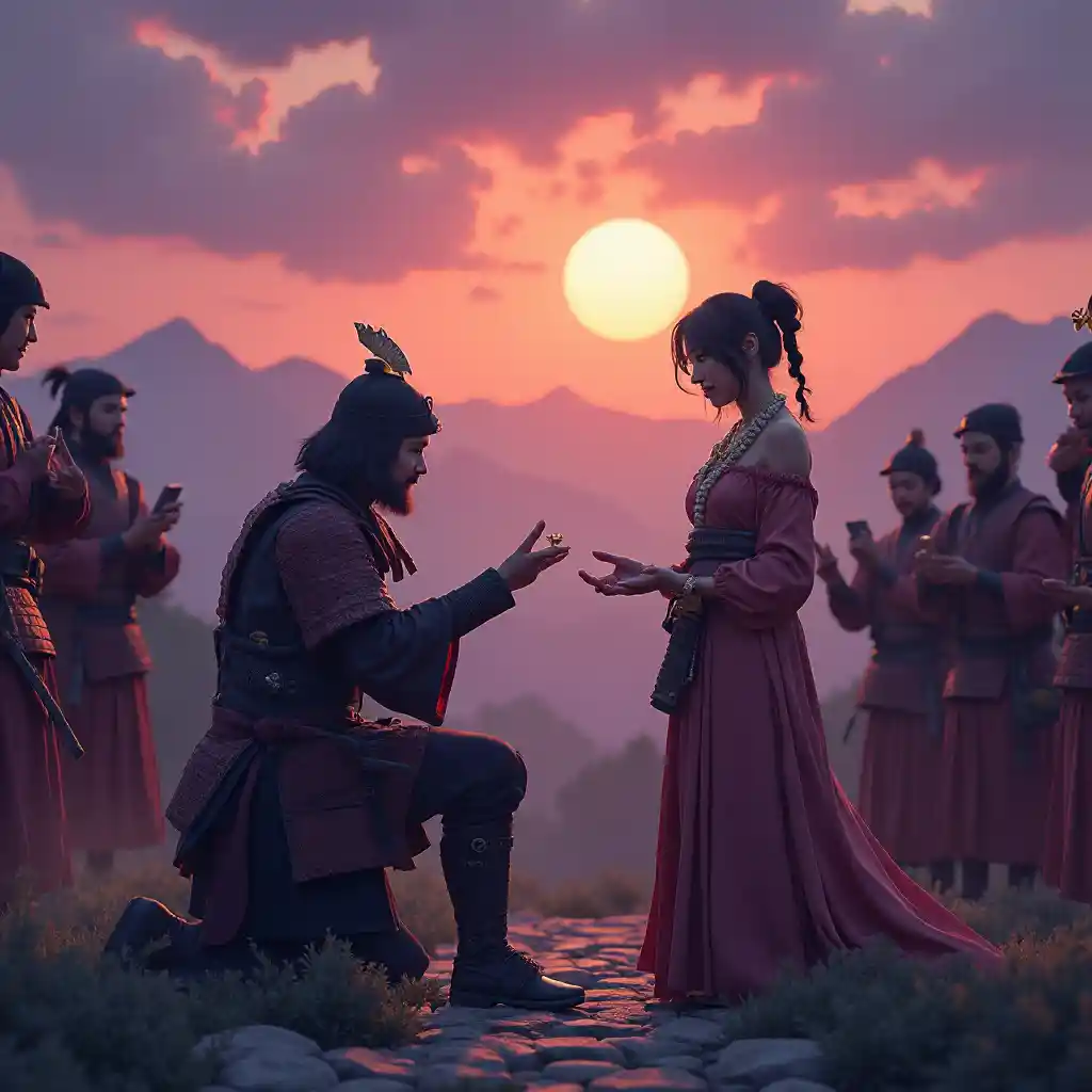 Mandhari ya Maombi ya Samurai