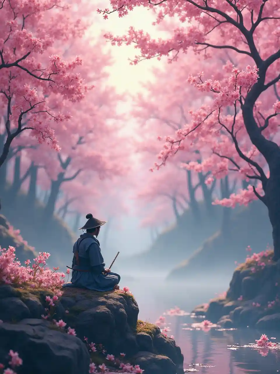 Kirschblüte Gelassenheit