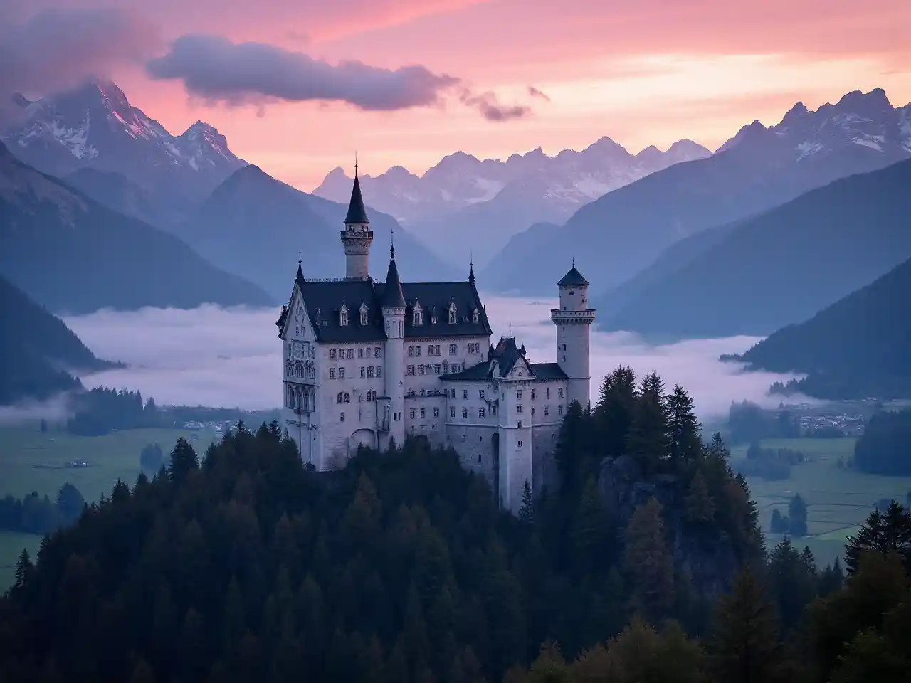 Ngome ya Neuschwanstein