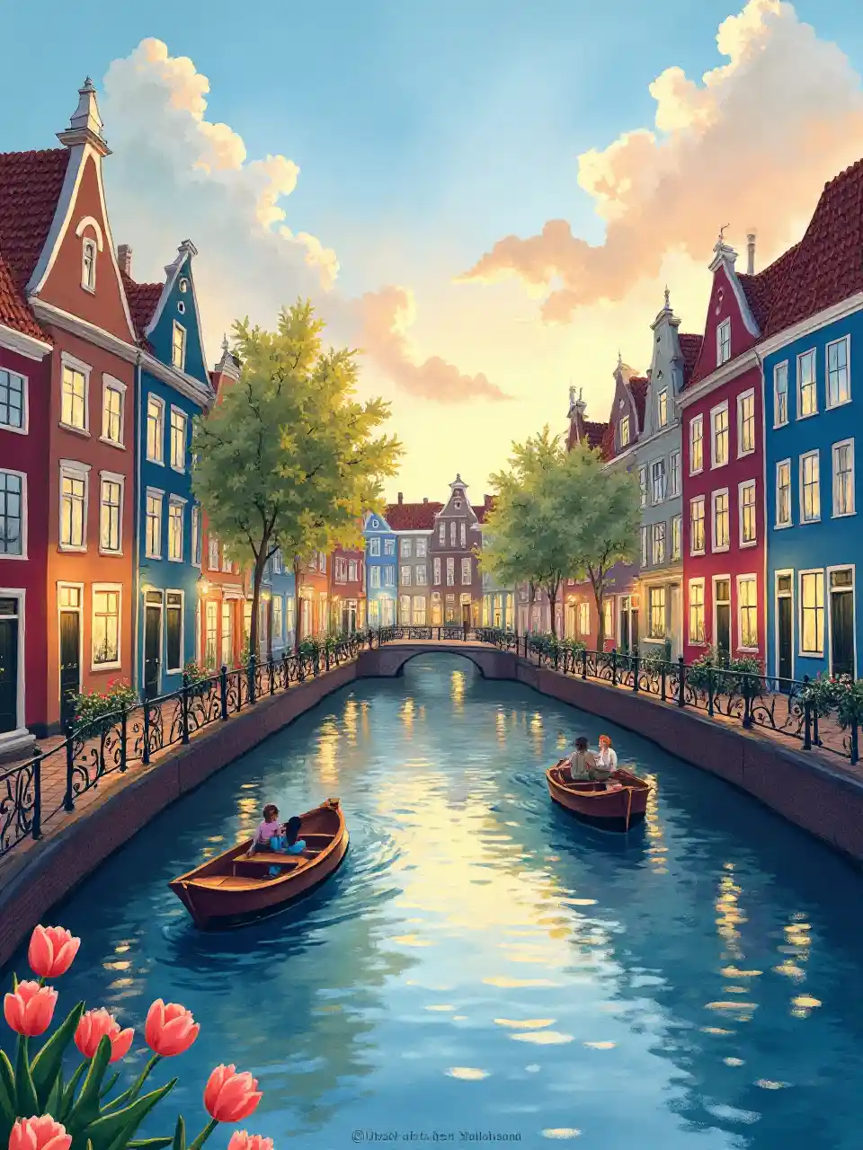 アムステルダム運河