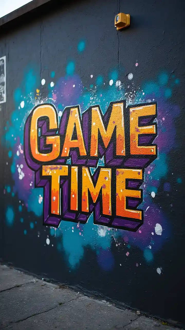 Wakati wa Kucheza Graffiti