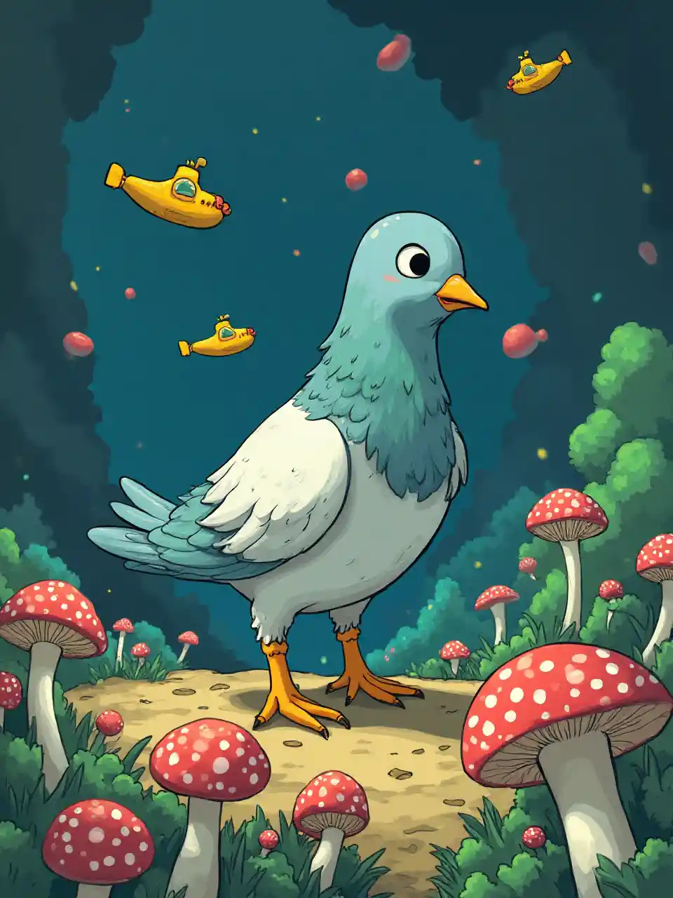 사이키델릭 비둘기 가이드