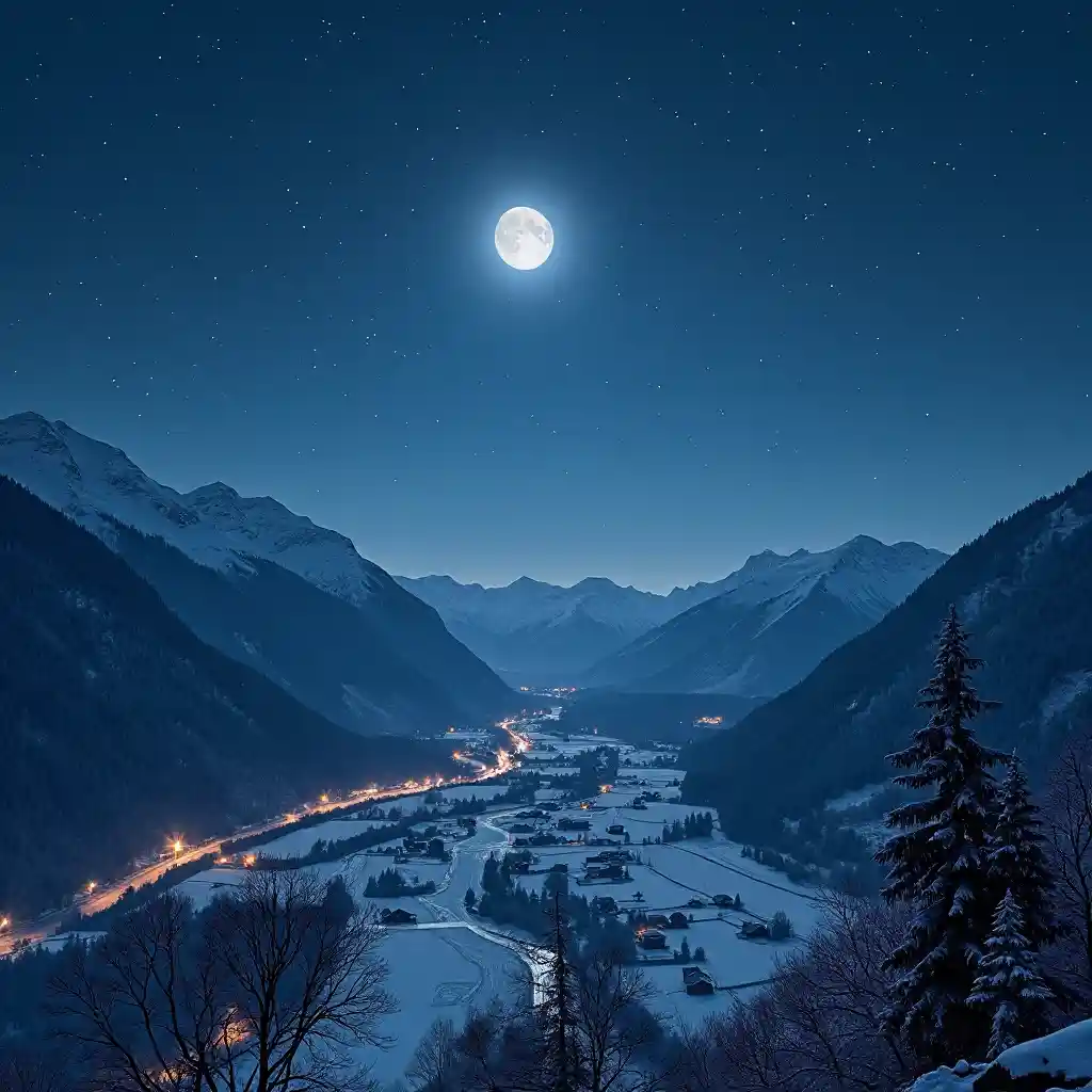 Belleza del cielo nocturno