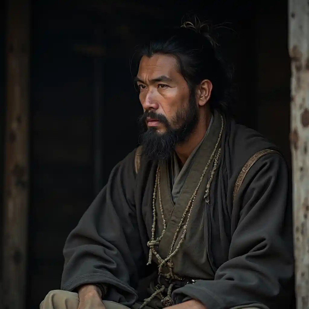 Duo di cacciatori mongoli