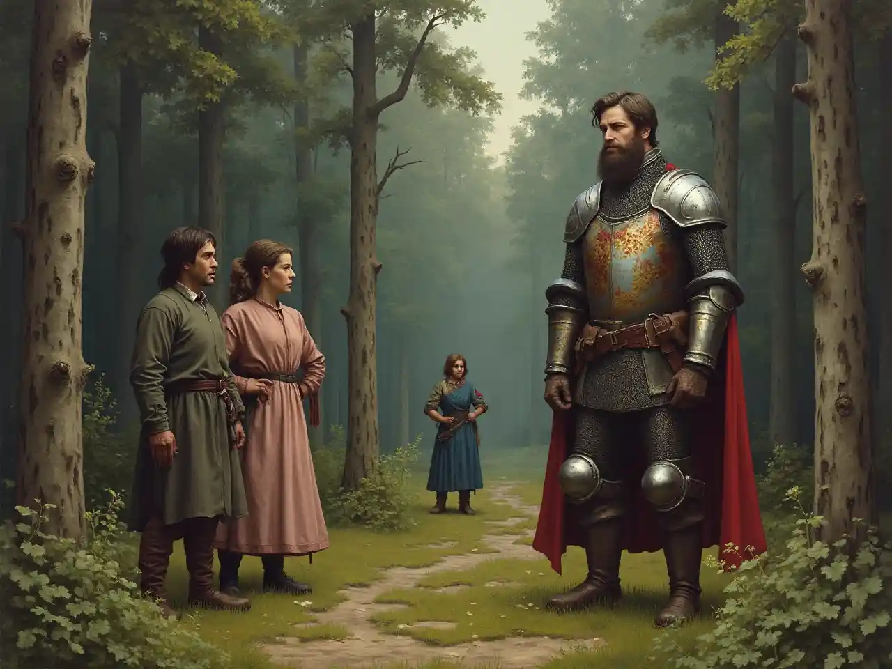 Cavaliere nella Foresta