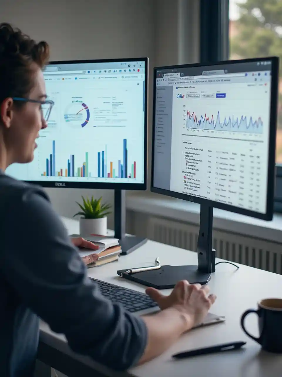 Εργασιακός χώρος αναλύσεων SEO