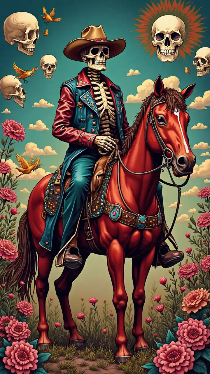 رعاة البقر الهيكل العظمي