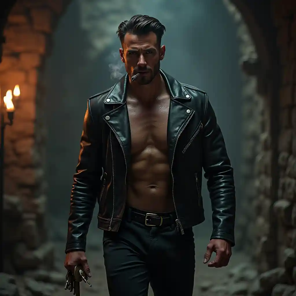 الرجل الوعر الوسيم