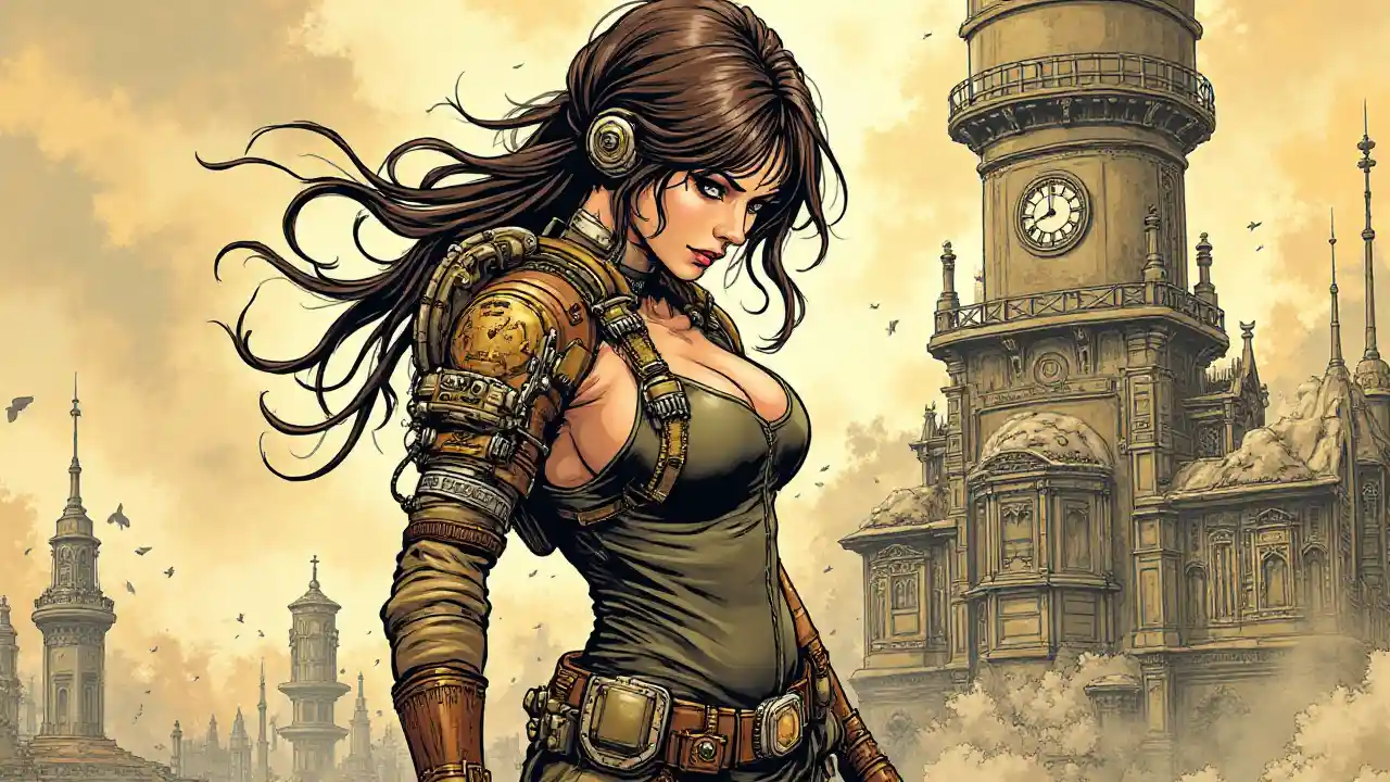 Steampunk Lara