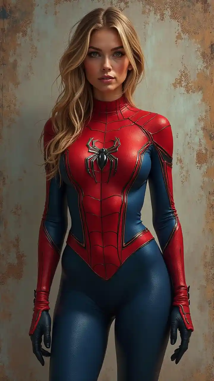 スパイダーガールのアートワーク