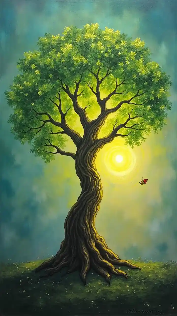 Michoro ya Mti Wenye Tumaini