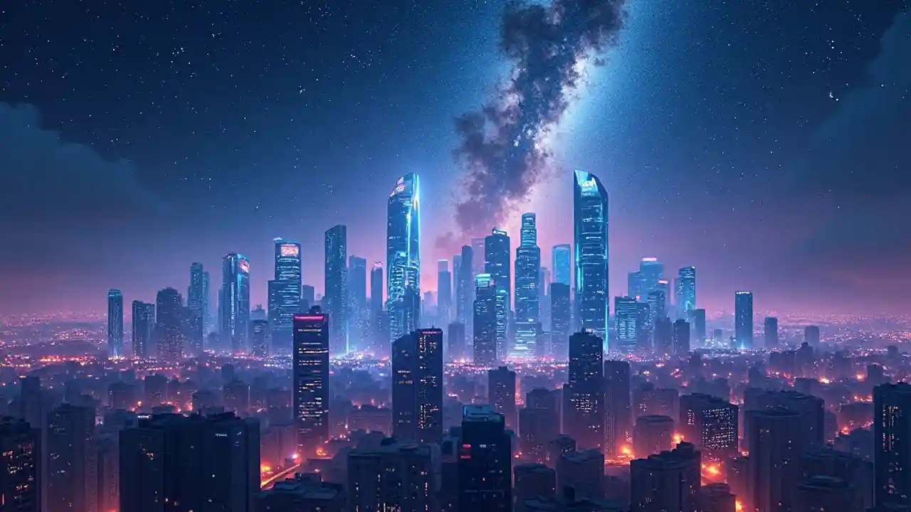 Anga la Usiku Lenye Kuvutia