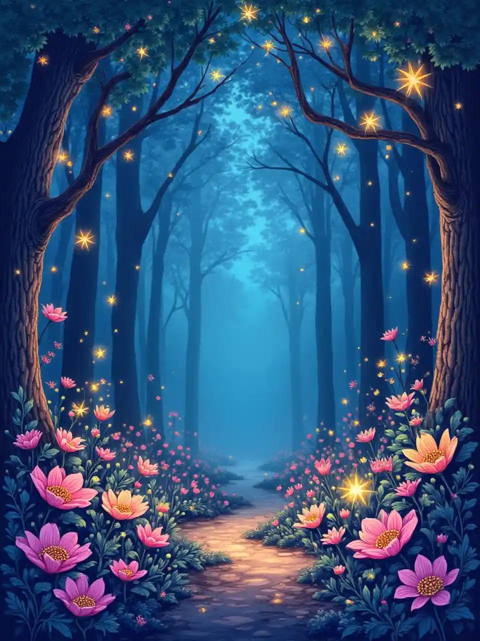 Sanaa ya Msituni wa Kufikiria