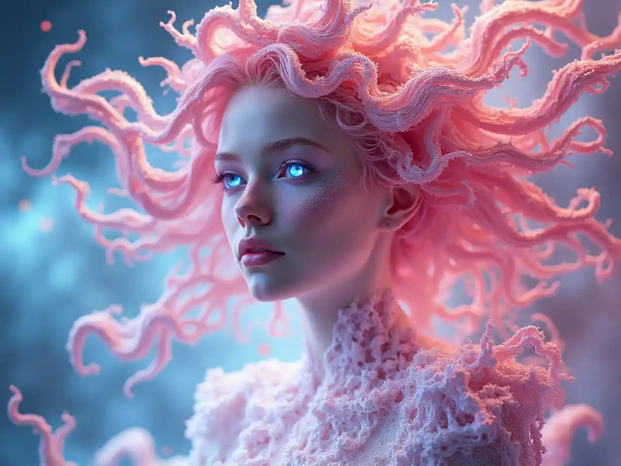 Sanaa ya Mwanamke wa Fractal