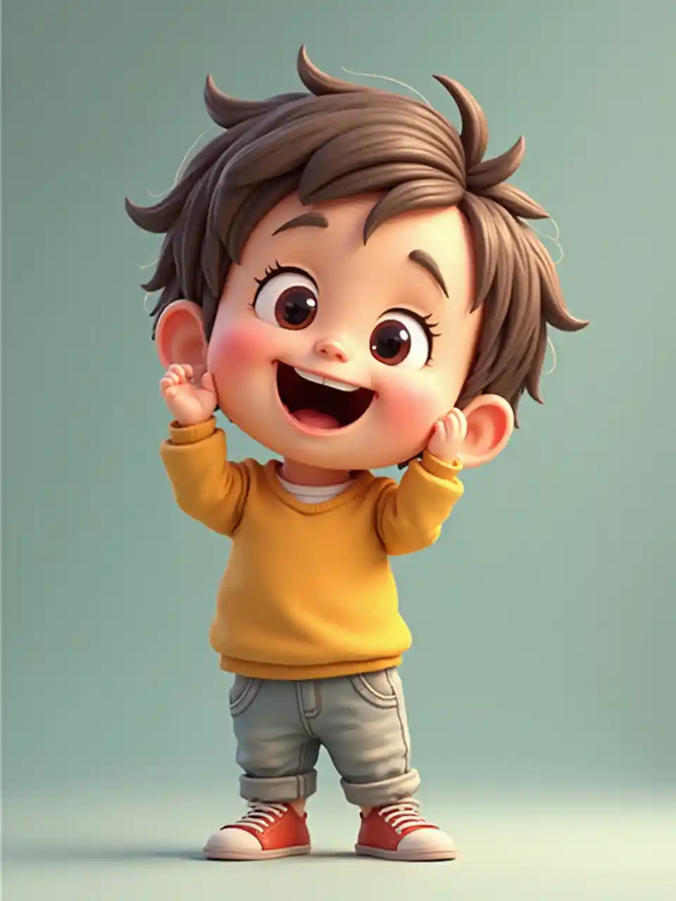 Dumme Kleinkind-Animation