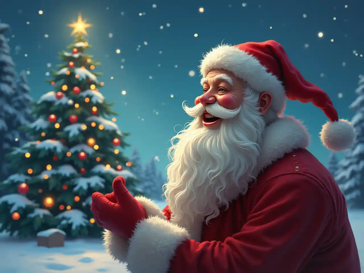 ซานต้าที่ยิ้ม