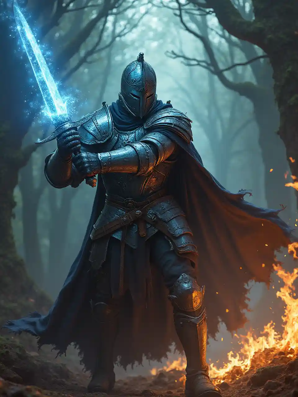 With the Sword Knight