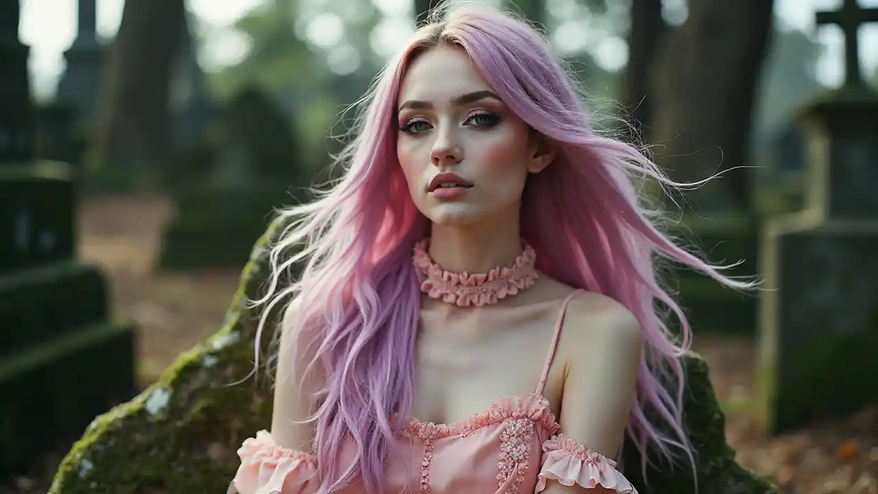 Uzuri wa Pastel Gothic