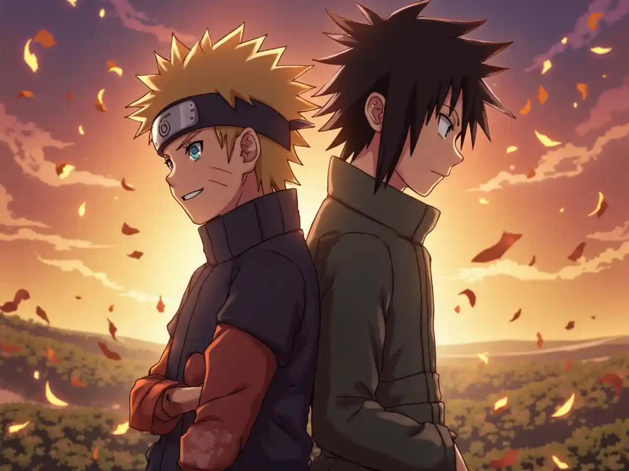 Naruto na Sasuke