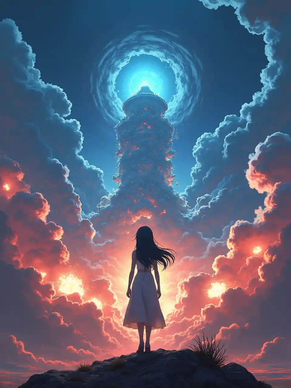 Visionary Anime Girl