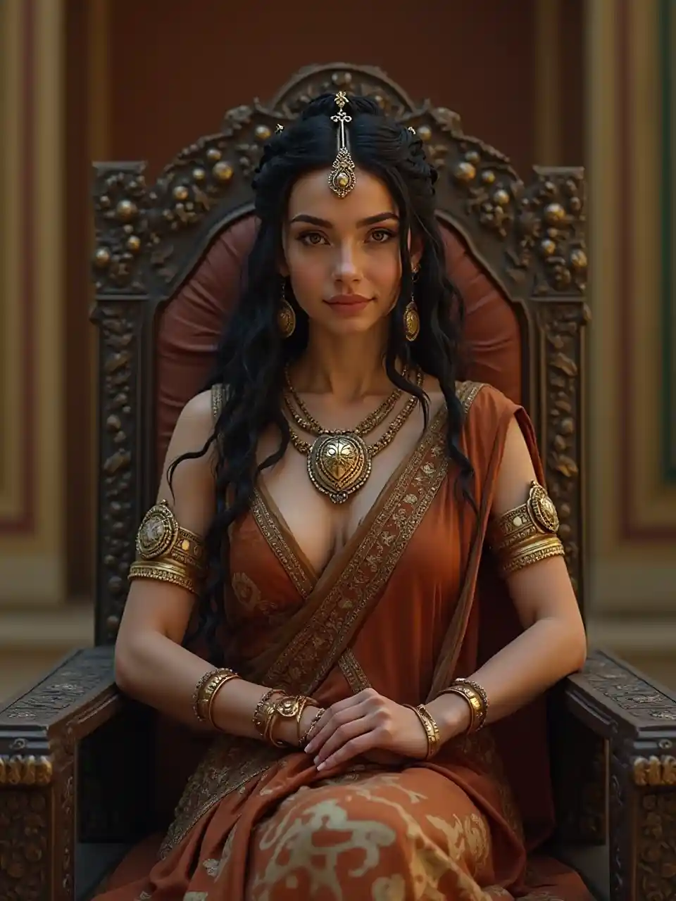 Antigua reina bactriana