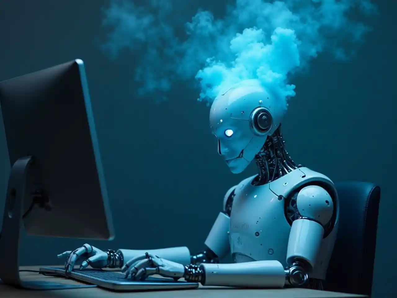 Robot emisor de humo