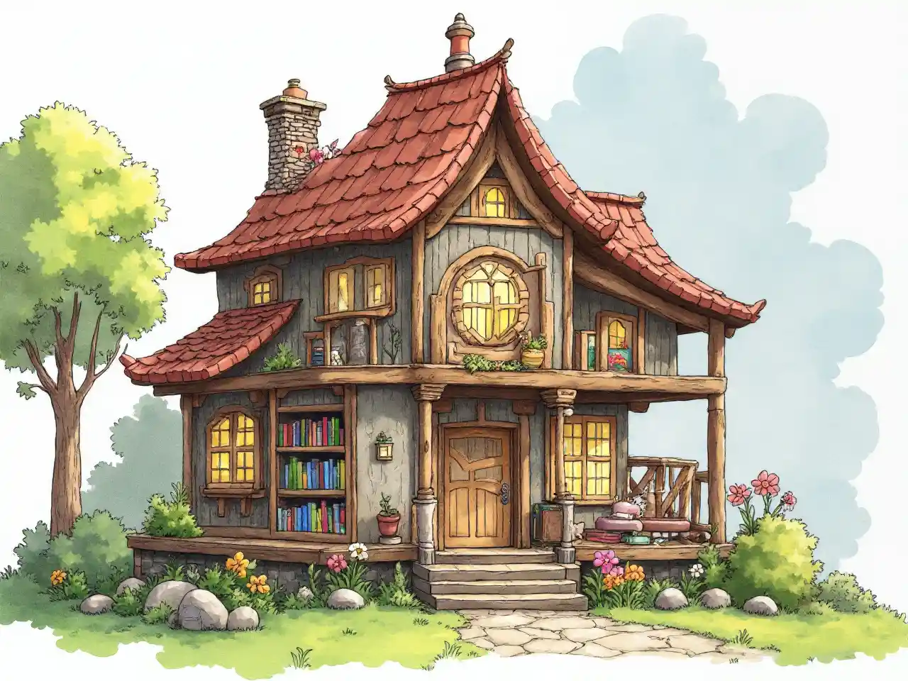 ห้องสมุดที่น่ารัก