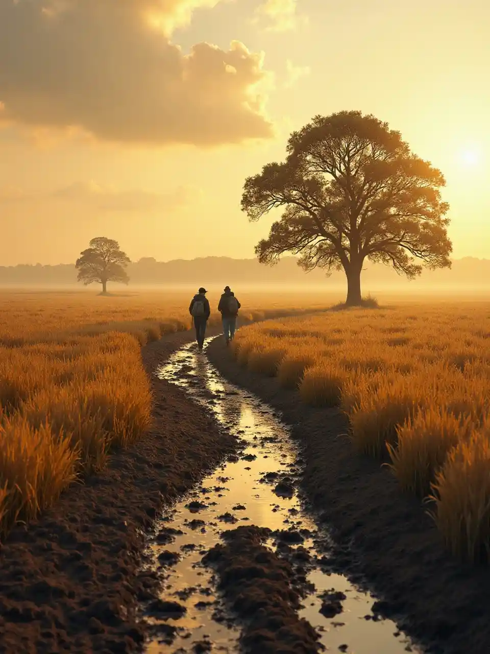 Kutembea Kwenye Shamba la Ngano