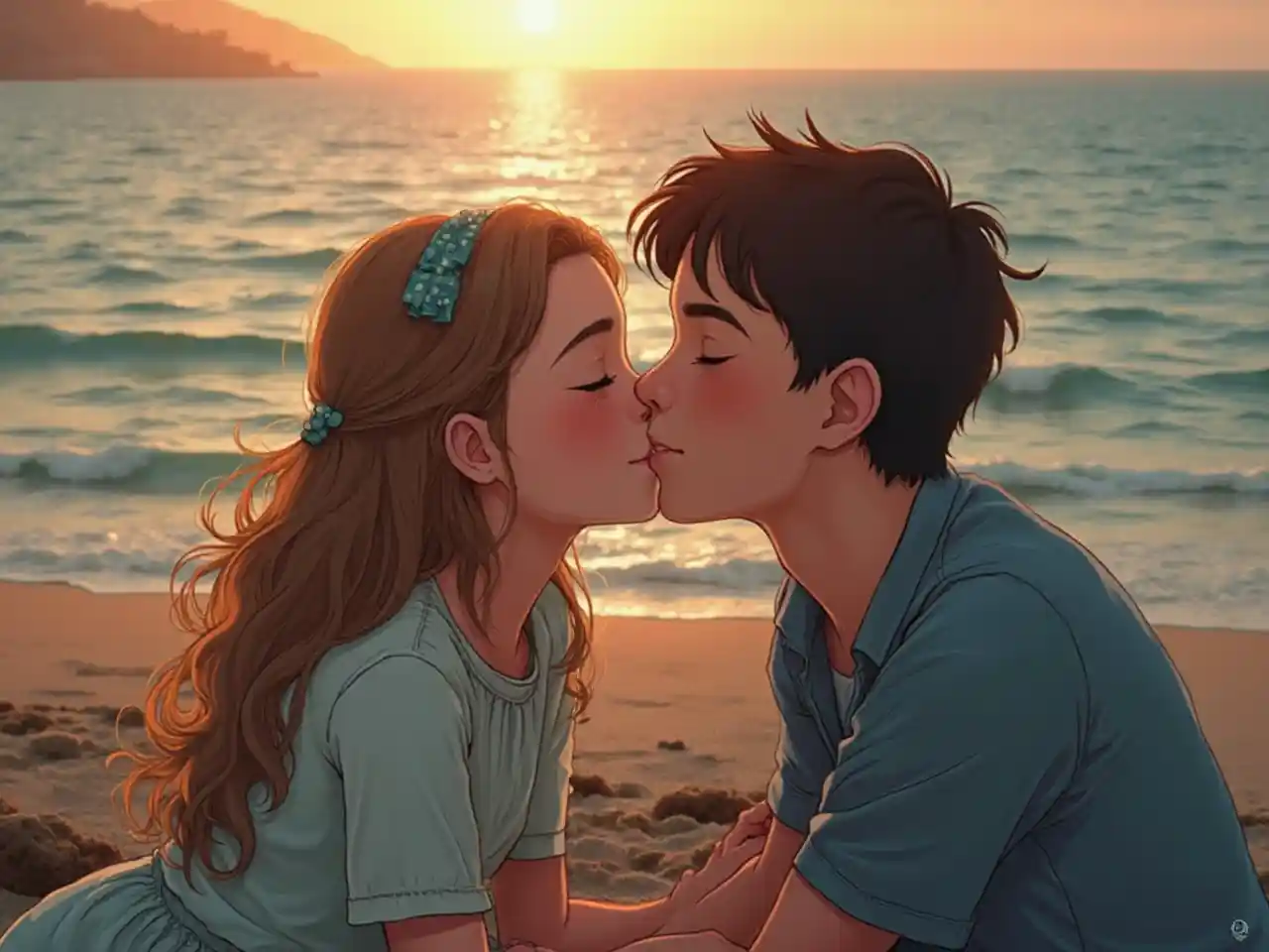 চুম্বনের মুহূর্ত