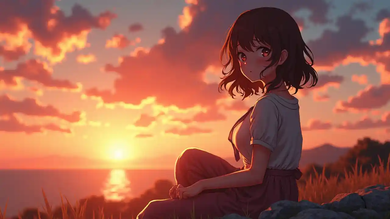 Anime Sunset