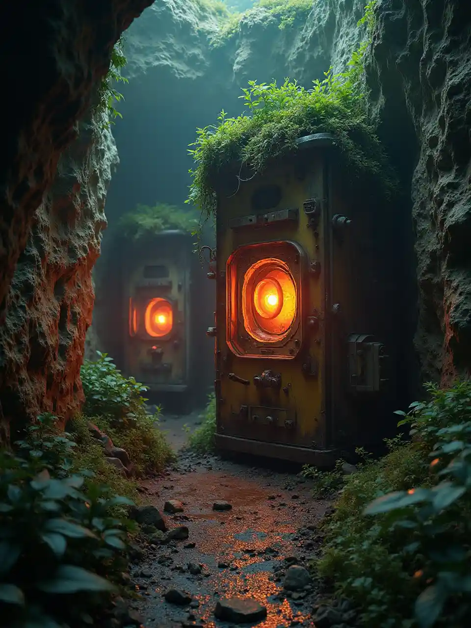 Vivuli Vyenye Nuru vya Msituni