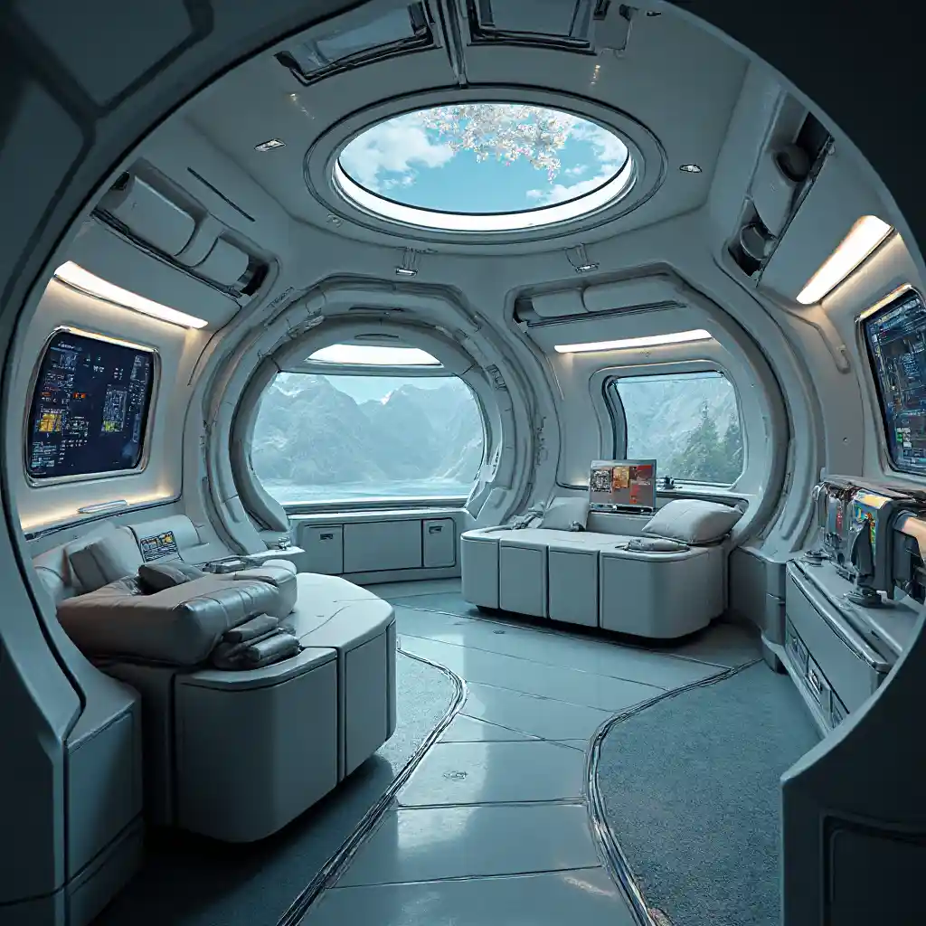 Futuristic Spaceship