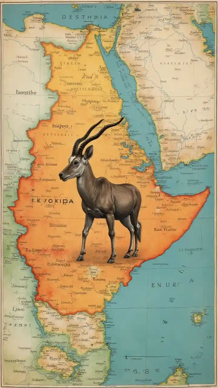 Ramani ya Ibex ya Ethiopia