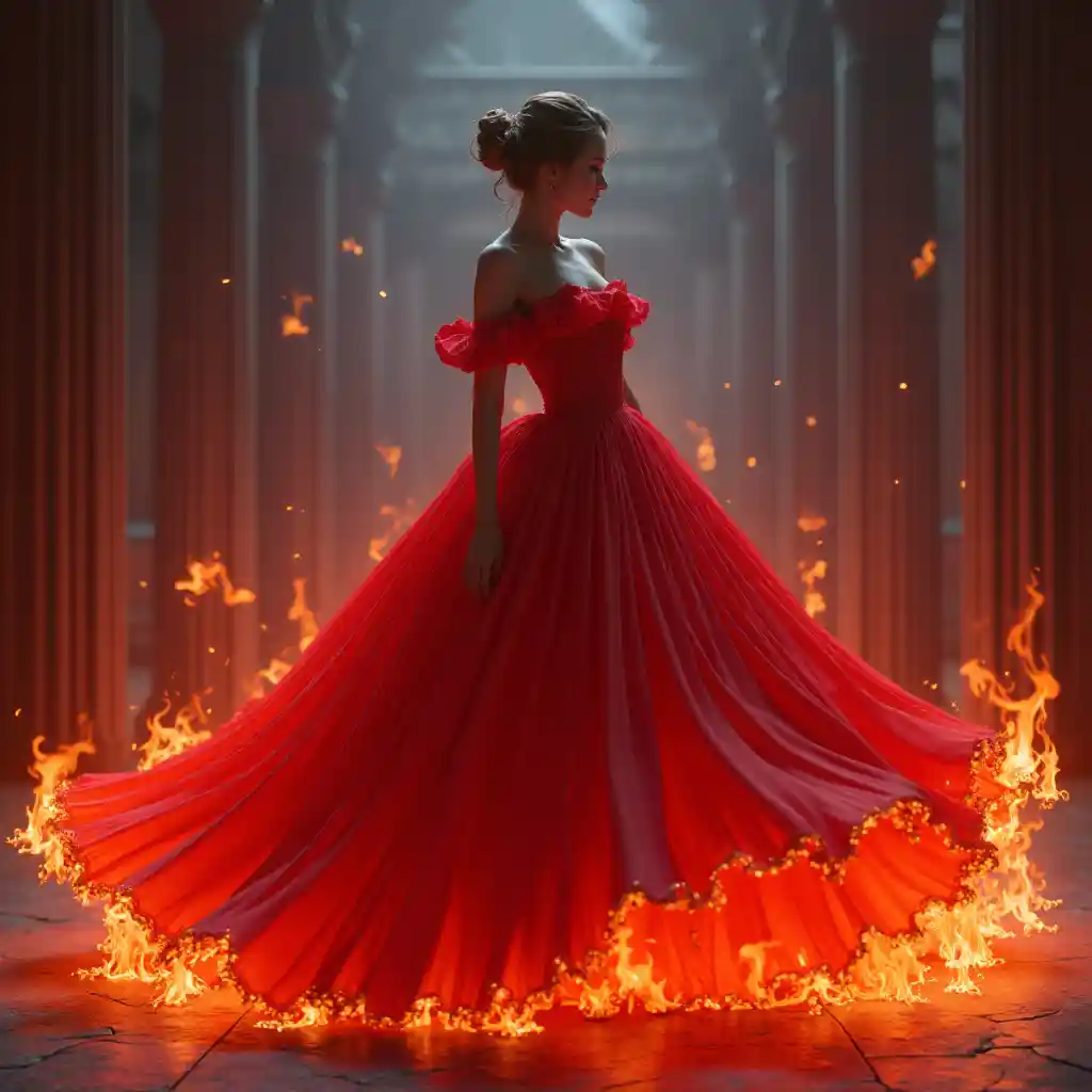 Picha ya Nguo ya Moto