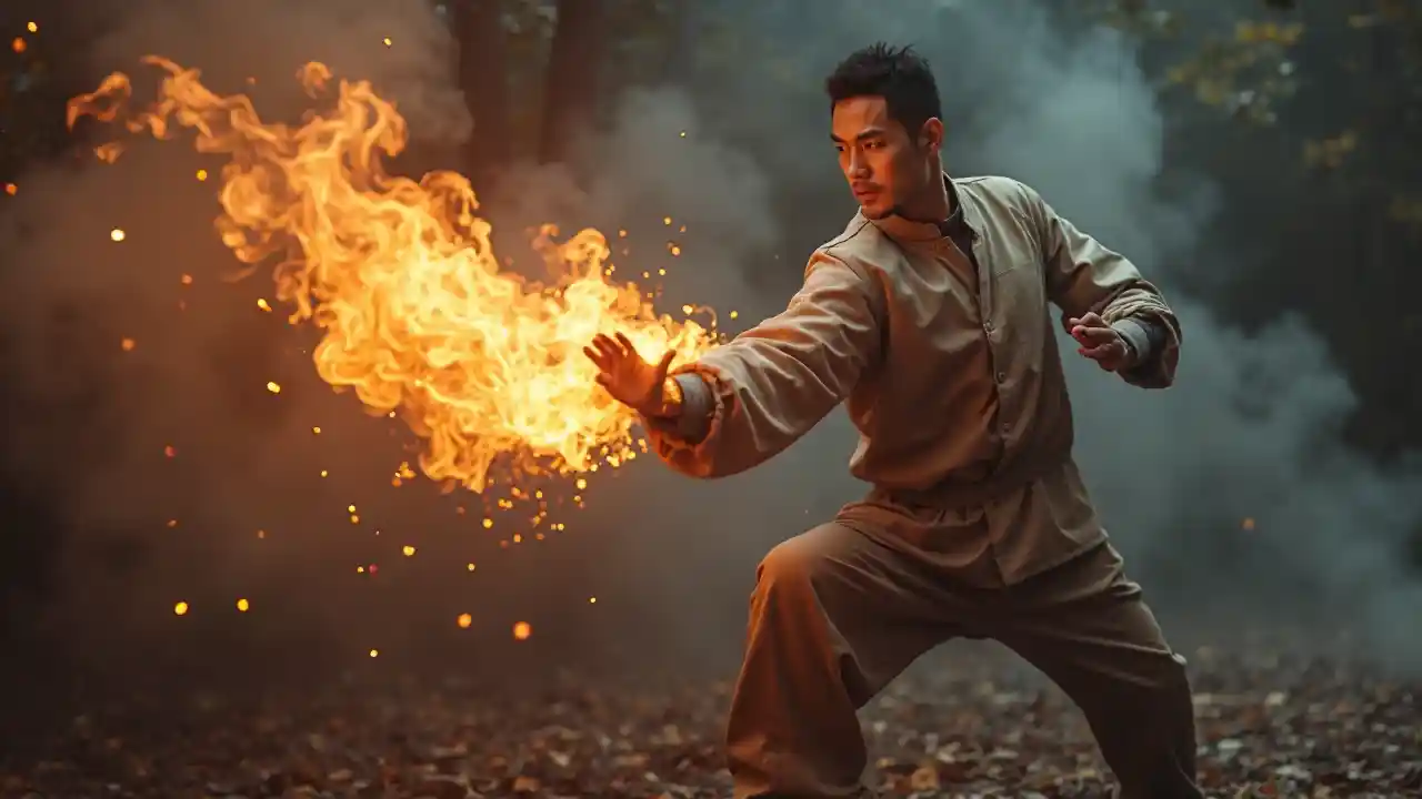 مع النار الكونغ فو