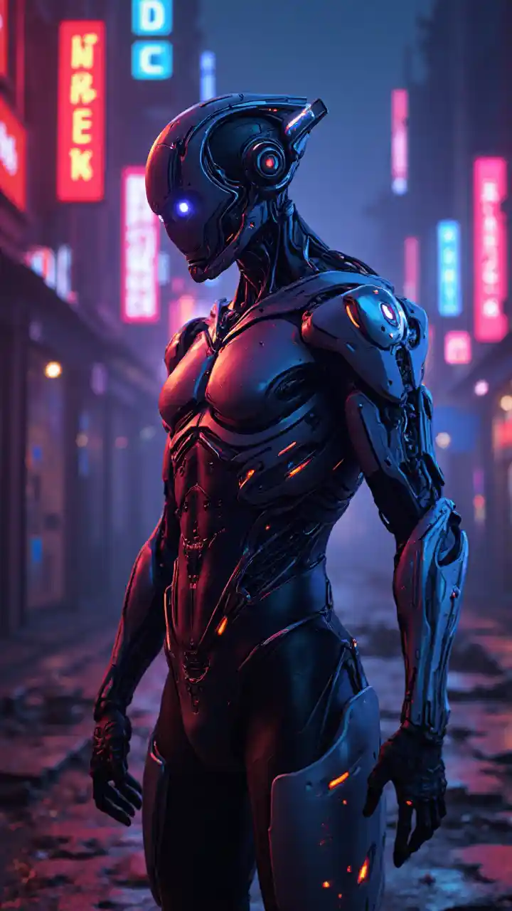 Neon cyberpunk