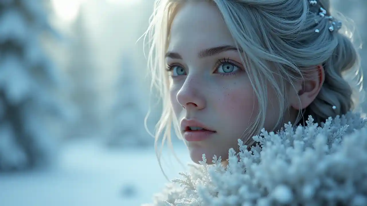 Sanaa ya Dijiti ya Majira ya Baridi