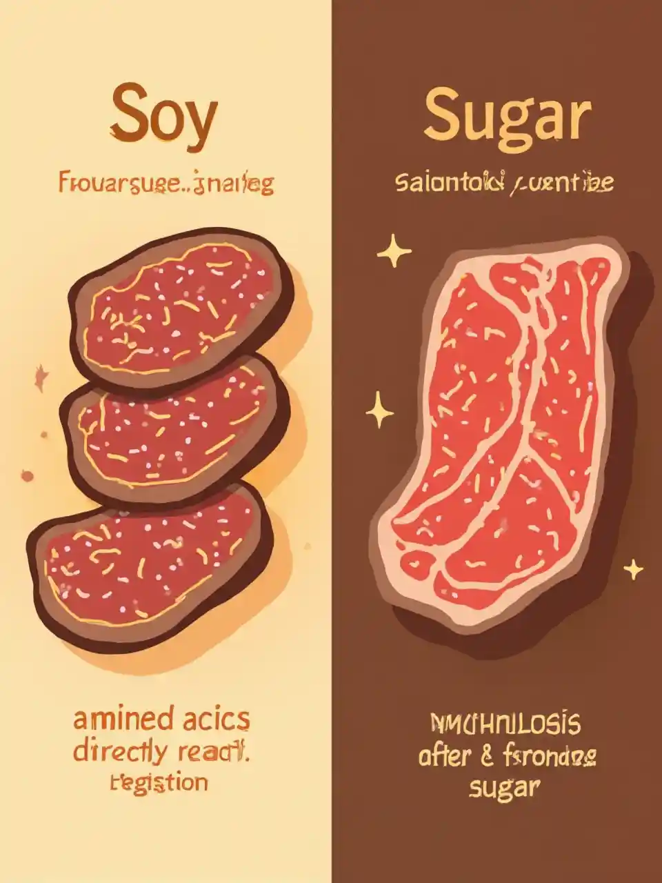 Mchuzi wa Soya na Sukari