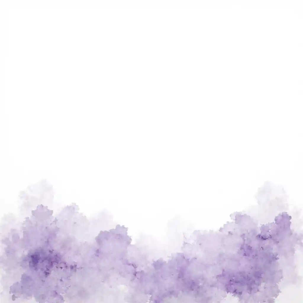 ألوان اللافندر المائية