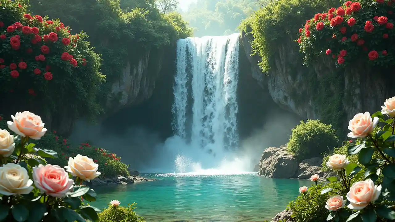 Air Terjun yang Indah