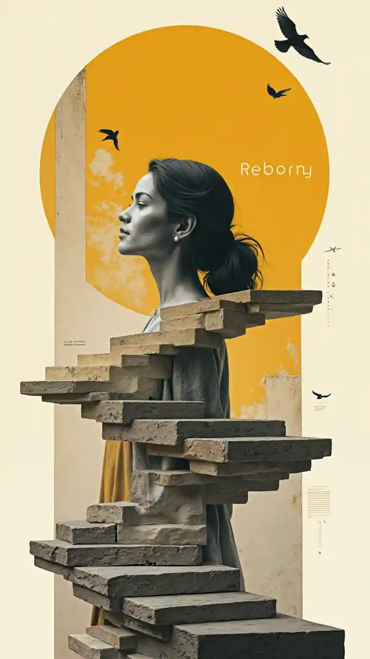 Abstract Digital Collage