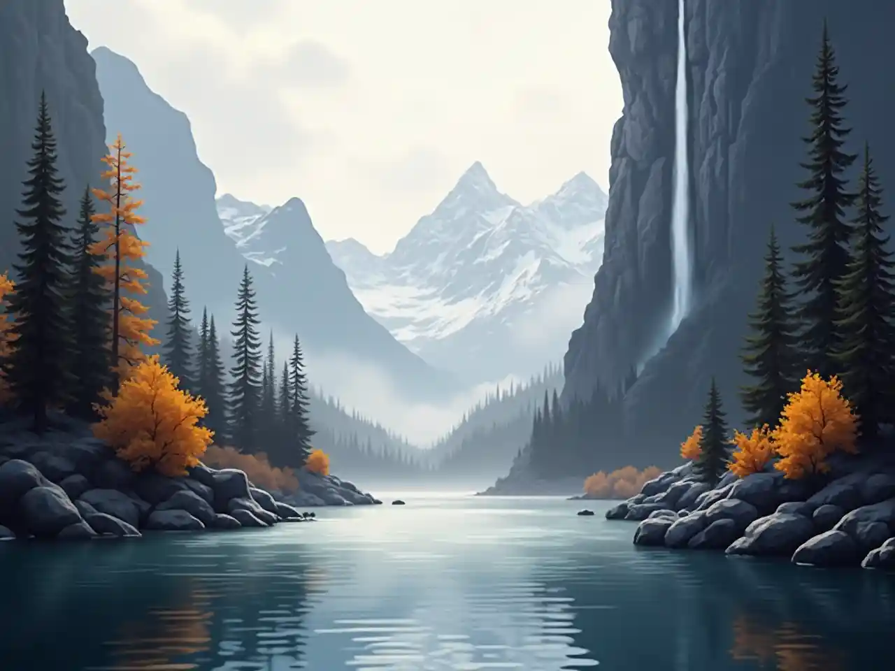 Mazingira ya Asili Yenye Utulivu