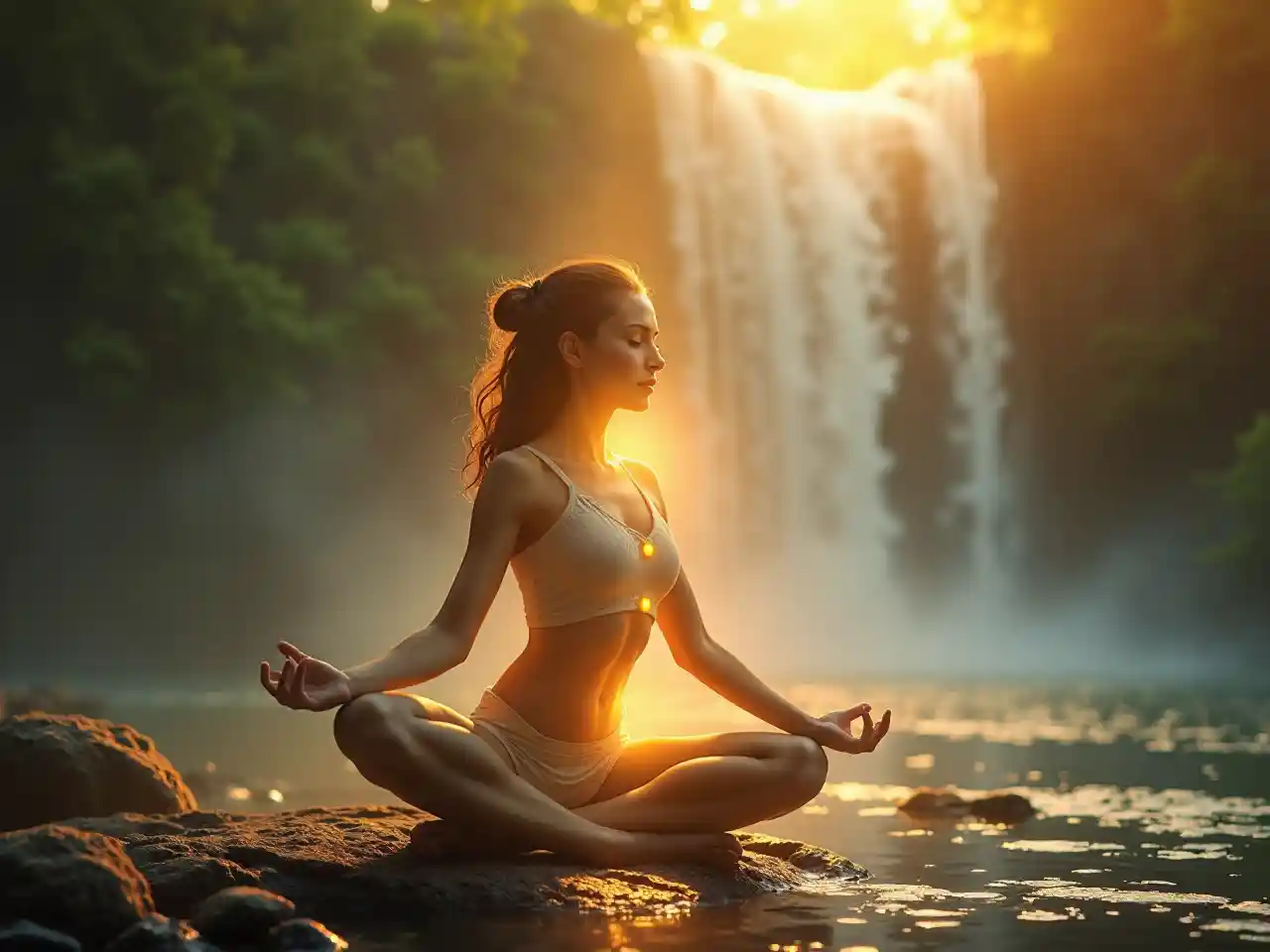 Mandhari ya Yoga Inayovutia