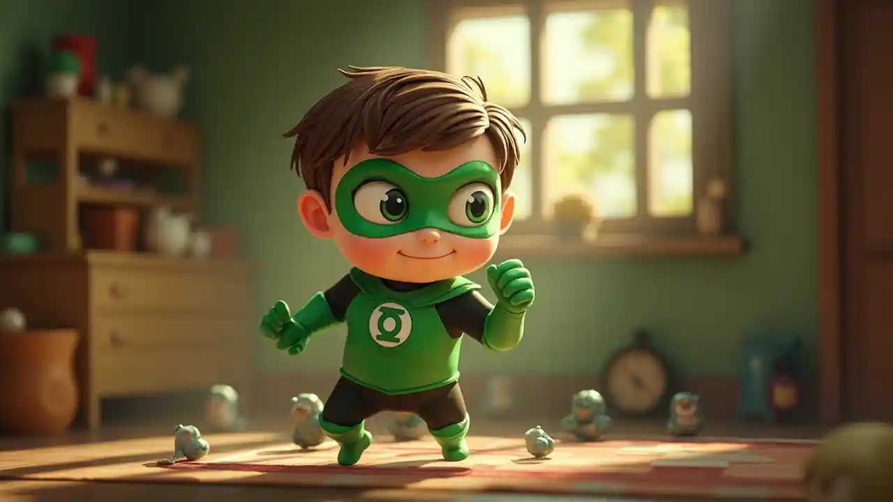 Nuru ya Kijani ya Chibi