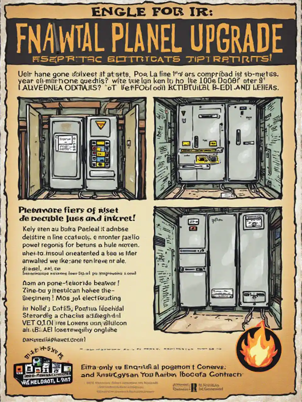 Mise à niveau du panneau électrique