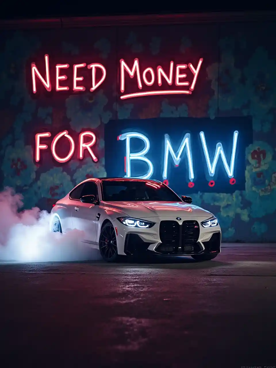 BMW M4 Kunst
