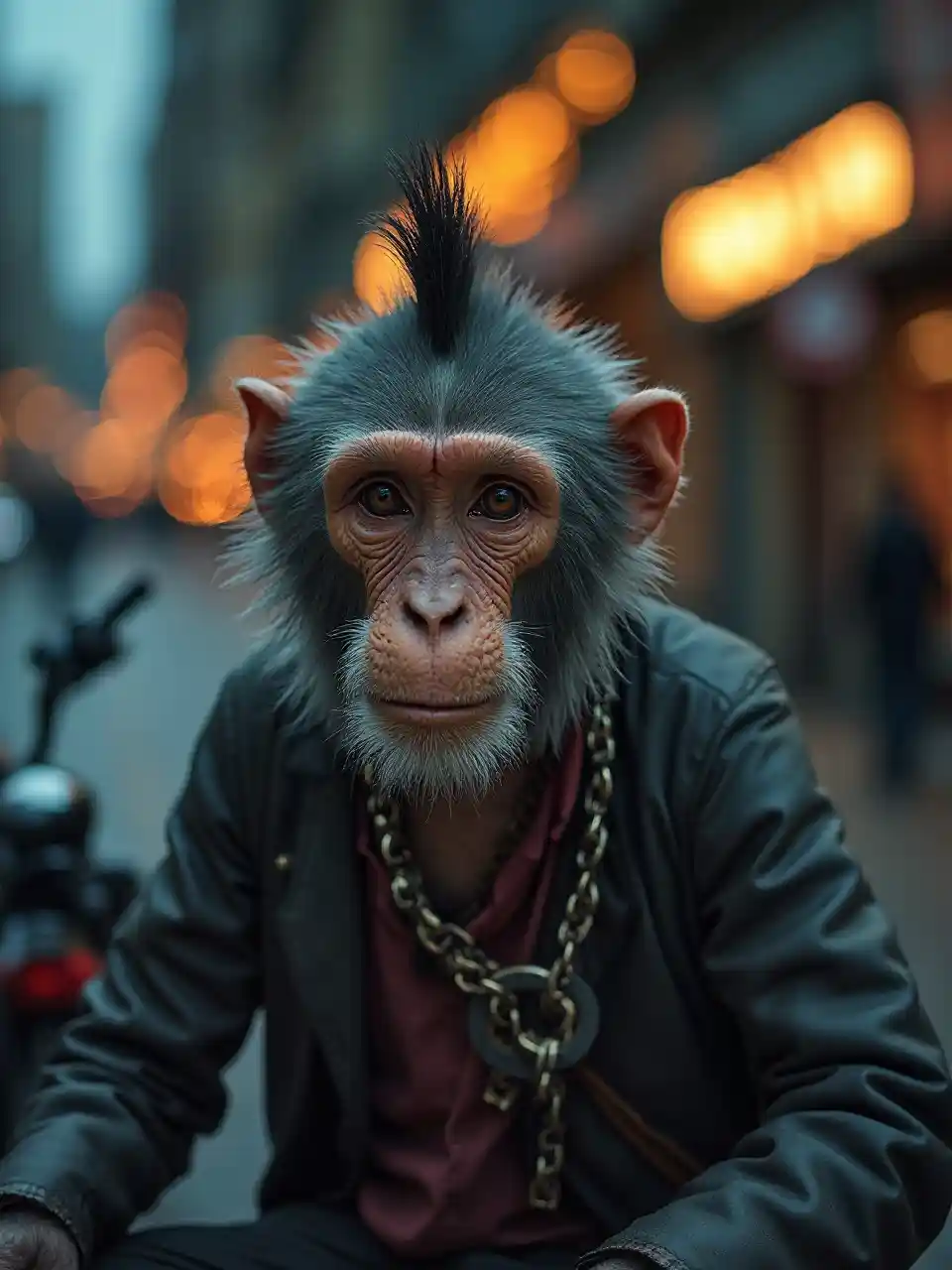 Picha ya Wise Monkey