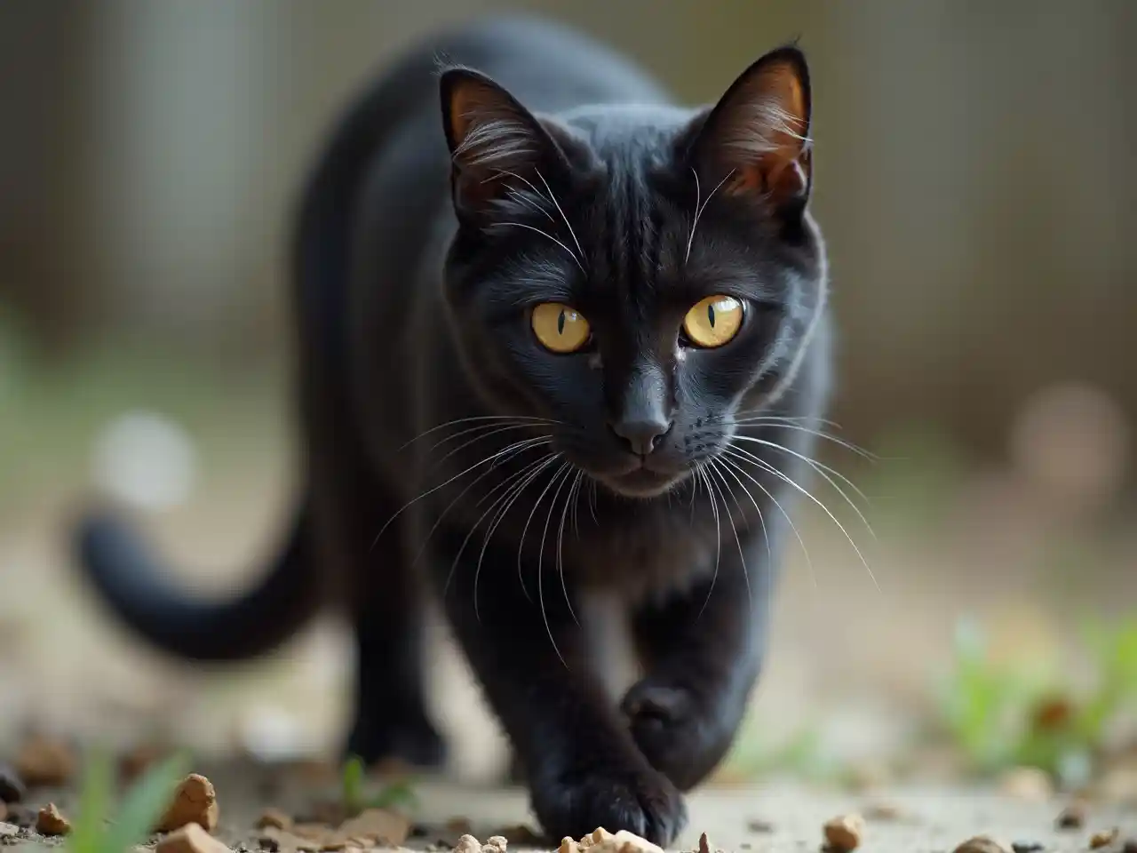 Geheimnisvolle Katze